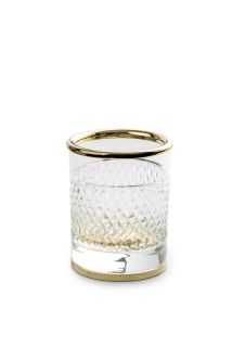 Стакан для зубных щёток Boheme Aura 10252-G золото